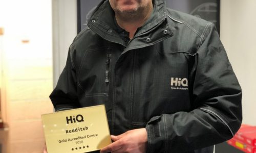 HiQ Redditch wins Gold Standard Award 2018