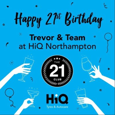 Hi Q Northampton campell street celebrated 21 years in business