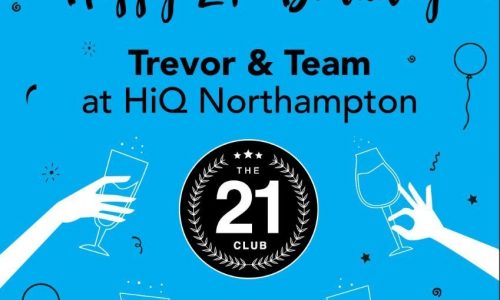 Hi Q Northampton campell street celebrated 21 years in business