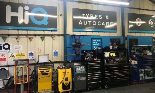 Hi Q Tyres Autocare Rushden Workshop