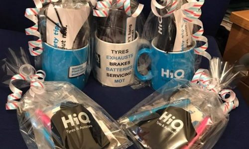HiQ Dukinfield gift sets for customers