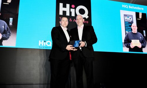HiQ Belvedere (Stuart Francis) wins 'Fleet Service Provider of the Year' award at HiQ National Conference 2018