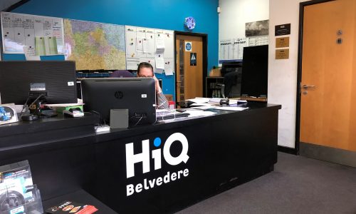 HiQ Belvedere reception