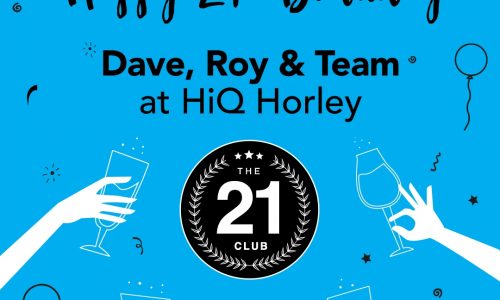 HiQ Horley celebrate 21 years in business 2018