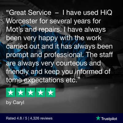 HiQ Tyres & Autocare East Ham  5 star Trustpilot-Review-Caryl.png