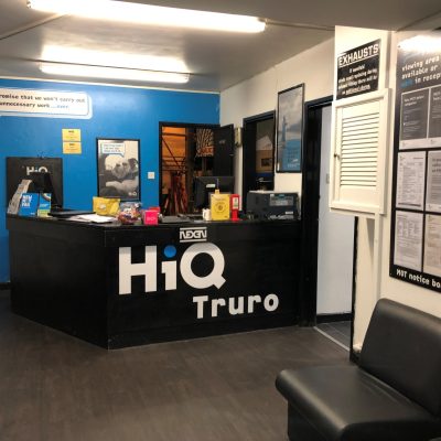 HiQ Truro Reception