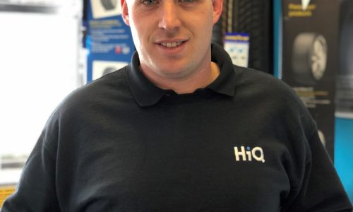 HiQ St. Austell Chris Gill with Gold Standard Award 2018