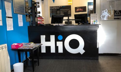 HiQ St. Austell reception