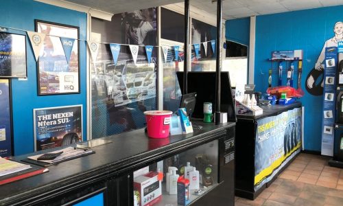 HiQ Helston reception area