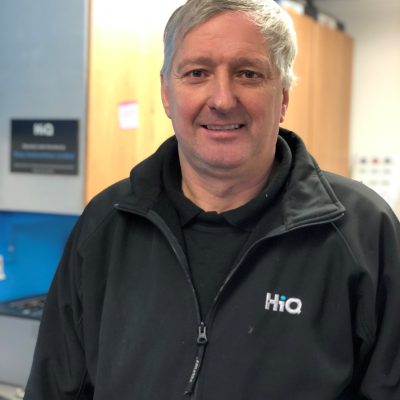 HiQ Nuneaton manager Malcolm McDowall