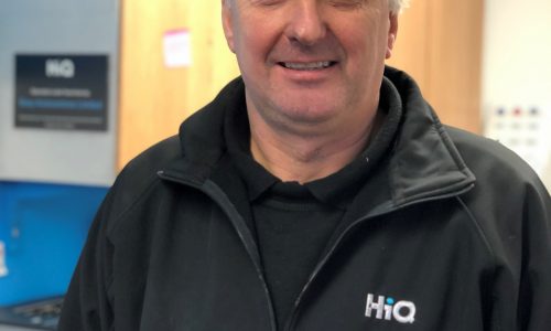 HiQ Nuneaton manager Malcolm McDowall