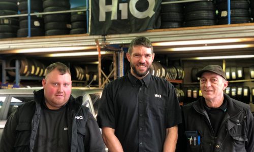 HiQ Kettering team -Adam, Andy and Daniel.