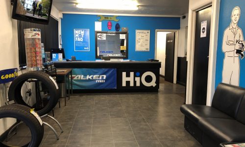 HiQ Kettering reception area