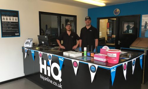 HiQ Shrewsbury team at reception