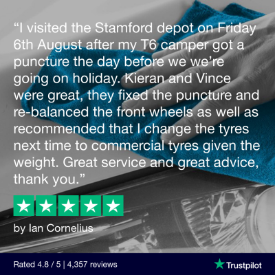 HiQ Tyres & Autocare Stamford Trustpilot-Review-Ian-Cornelius.png