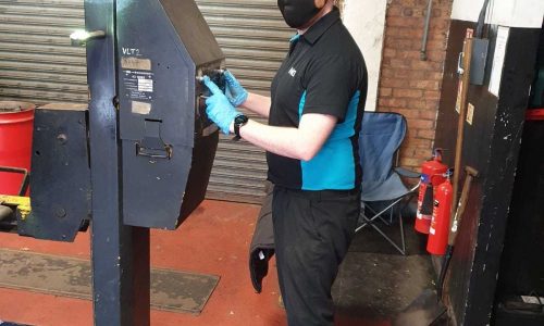 Hi Q Tyres Autocare Oldbury staff member working