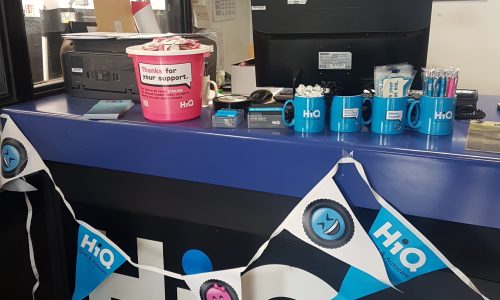 HiQ Stafford raising money for Breast Cancer Care 2018