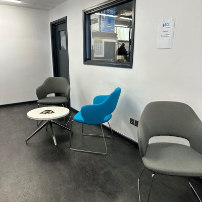 Hi Q Tyres Autocare Telford new reception waiting area