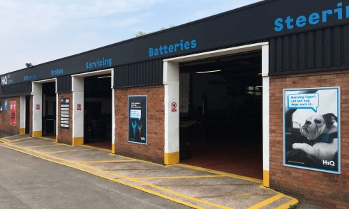HiQ Telford bays