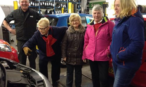 Free Vehicle maintenance evening with The Women's Institute- HiQ Dewsbury.