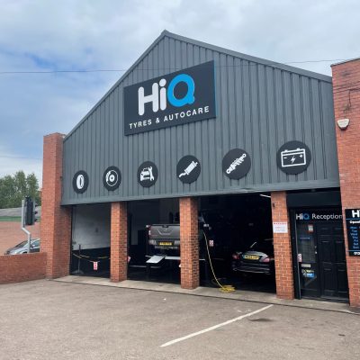 Hi Q Tyres Autocare Chesterfield new signage