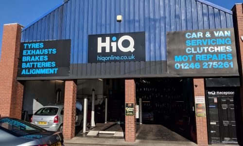 Outside HiQ Chesterfield