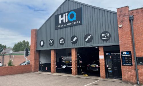 Hi Q Tyres Autocare Chesterfield new signage