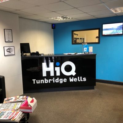 HiQ Tunbridge Wells reception