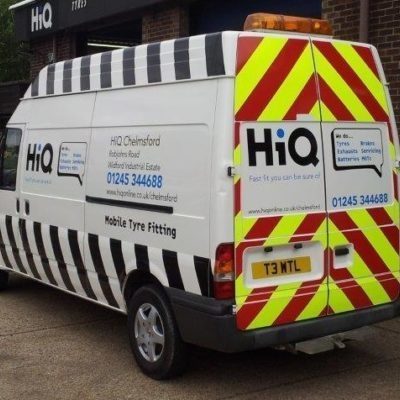 HiQ Tyres & Autocare Chelmsford mobile van