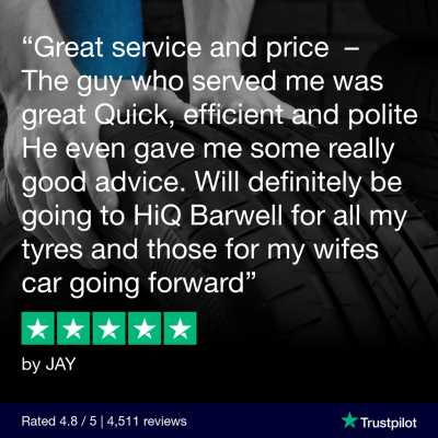 HiQ Tyres & Autocare Barwell Trustpilot review