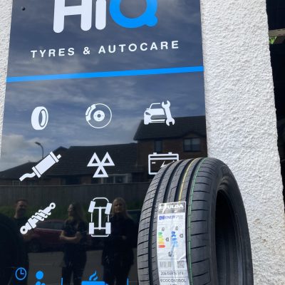 Hi Q Tyres Autocare Marketing Team Visit May 2022 Tyre and Signage