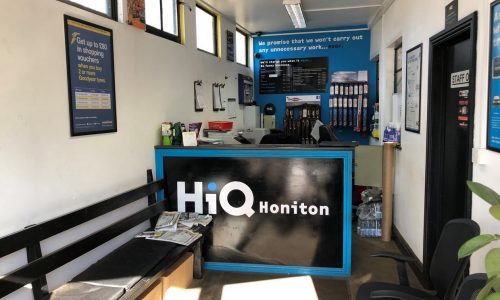 HiQ Honiton reception area