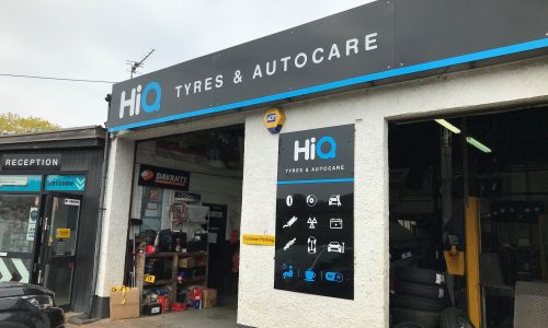 Hi Q Tyres Autocare Honiton new signage