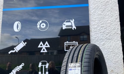 Hi Q Tyres Autocare Marketing Team Visit May 2022 Tyre and Signage