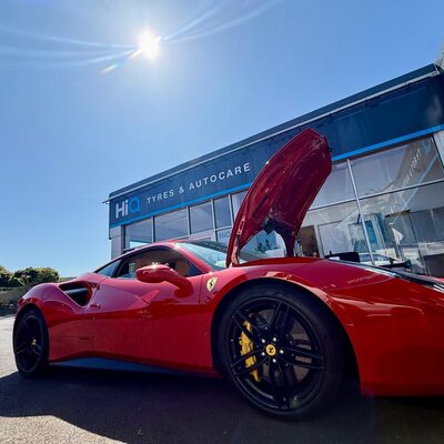 Hi Q Lancaster Ferrari Outside Centre