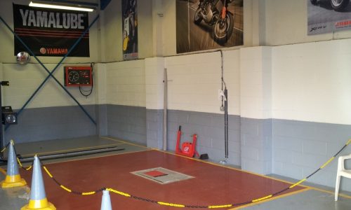 HiQ Northwich- motorcycle bay