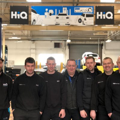 HiQ Gorseinon team- Andrew, Leighton, Arron, Luke, Dafydd, Rob, Gary