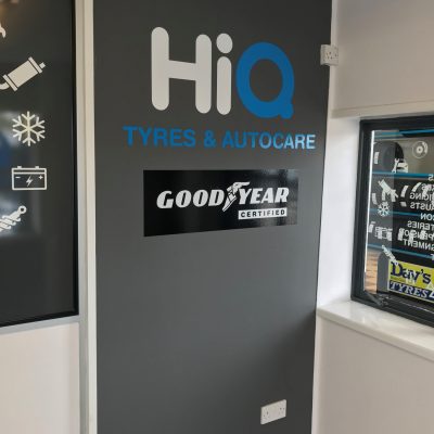 HiQ-Tyres-Autocare-Swansea-Gorseinon-HiQ-sign-and-Goodyear-signage.jpg