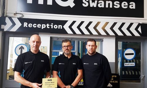 HiQ (Day's) Gorseinon team - Gold Standard award 2017