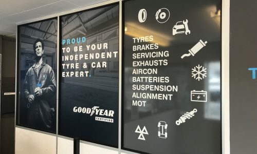 HIQ Tyres Autocare Gorseinon new signage