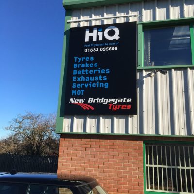 Hi Q Tyres Autocare Barnard Castle external view with signage