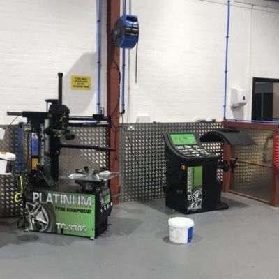 HiQ Egremont machinery in workshop