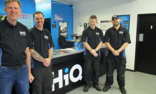 HiQ Burton team