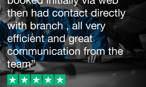 Trustpilot review Hi Q Tyres & Autocare Bath 5 star