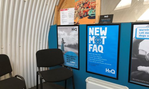 HiQ Tyres & Autocare Bath waiting area