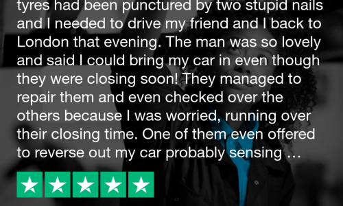 Trustpilot review Hi Q Tyres & Autocare Bath