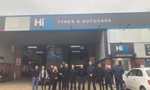 Hi Q Tyres Autocare Hedge End Visit March Team Photo
