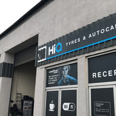 HiQ Tyres & Autocare Plymouth exterior of store