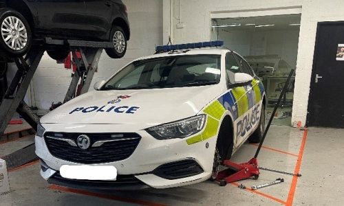 HiQ Tyres & Autocare Walsall Police Vehicle