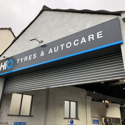 Hi Q Tyres Autocare Staple Hill New Signage and Front Fascia